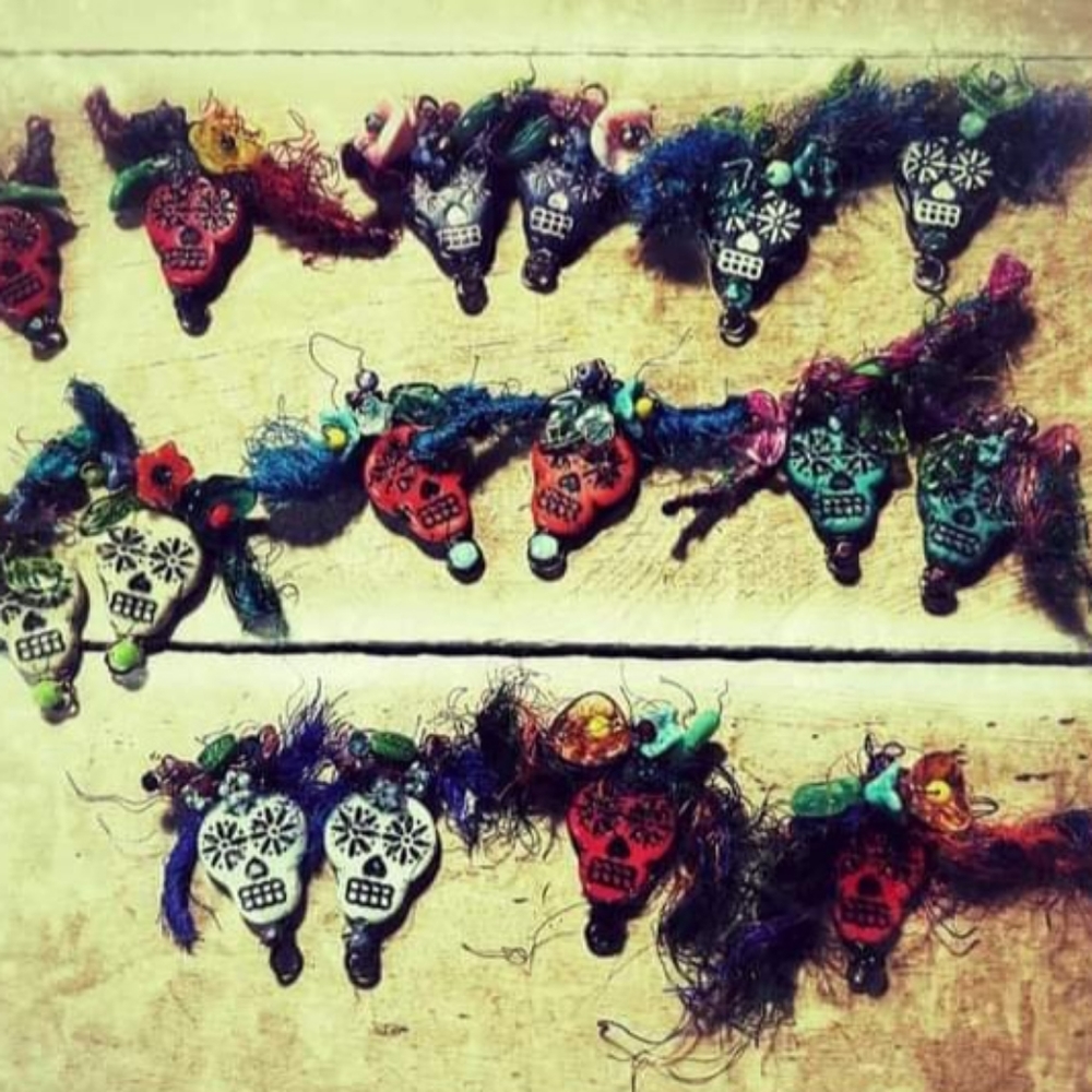 3 Artisan Made Jewelry Components for Necklaces/Earrings/Beading/Crafting